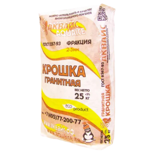 Антигололедный реагент Аквайс [крошка гранитная, 50 кг]